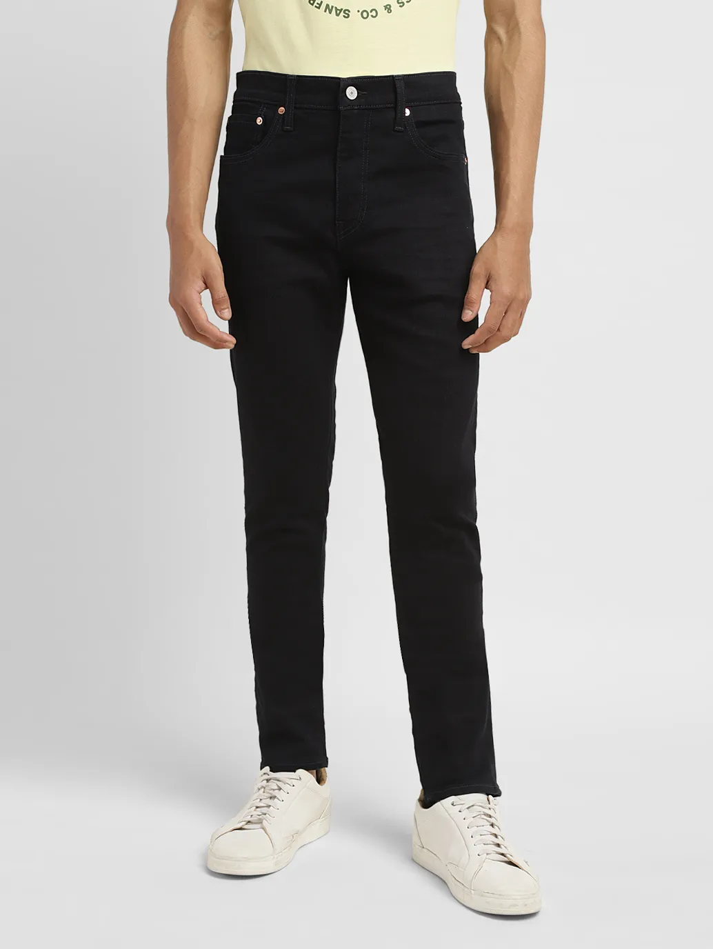 Men's 512 Blue Slim Tapered Fit Mid Rise Jeans - Image 2