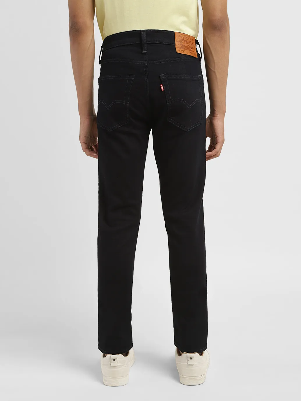 Men's 512 Blue Slim Tapered Fit Mid Rise Jeans - Image 3