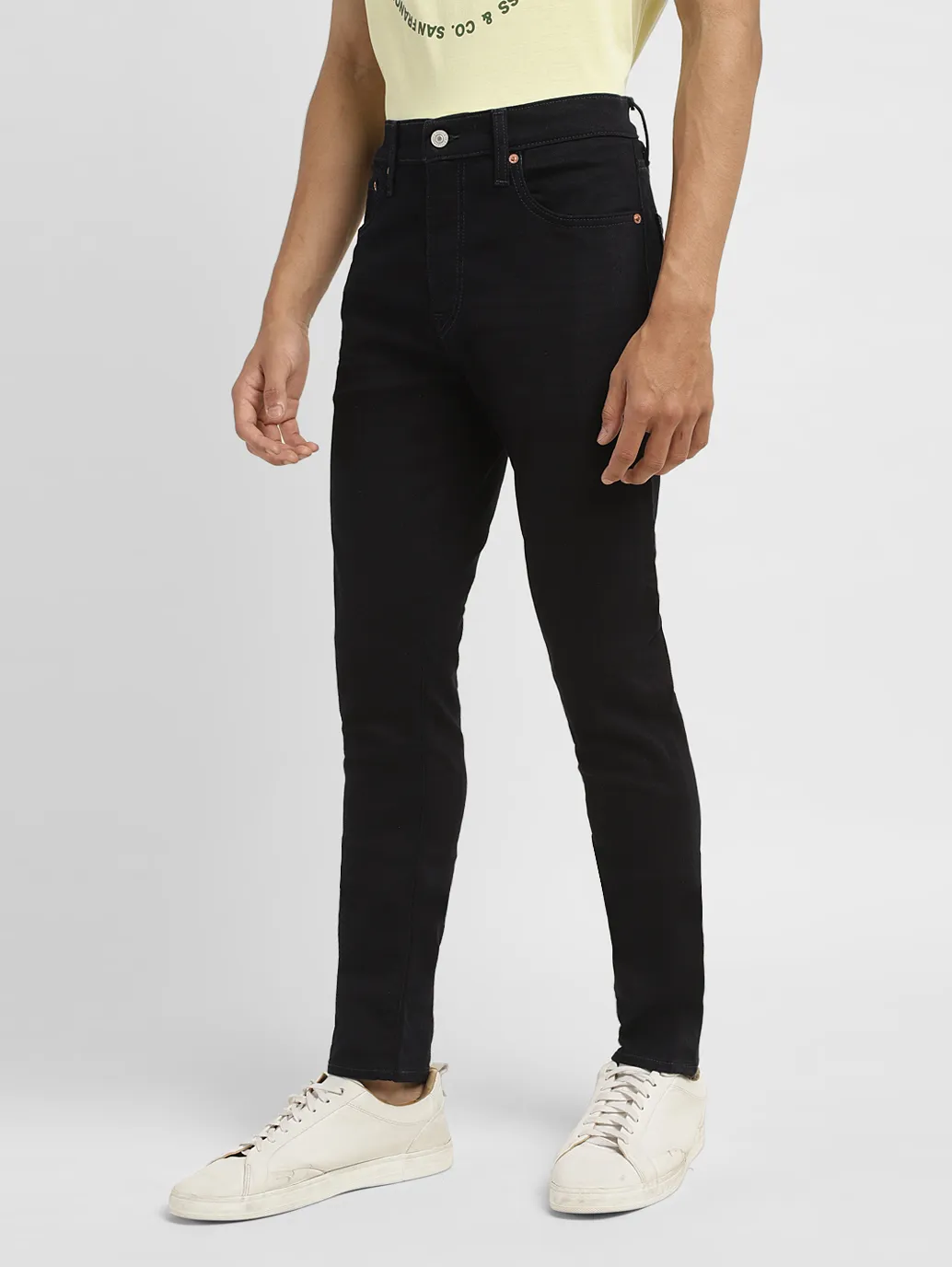 Men's 512 Blue Slim Tapered Fit Mid Rise Jeans - Image 5