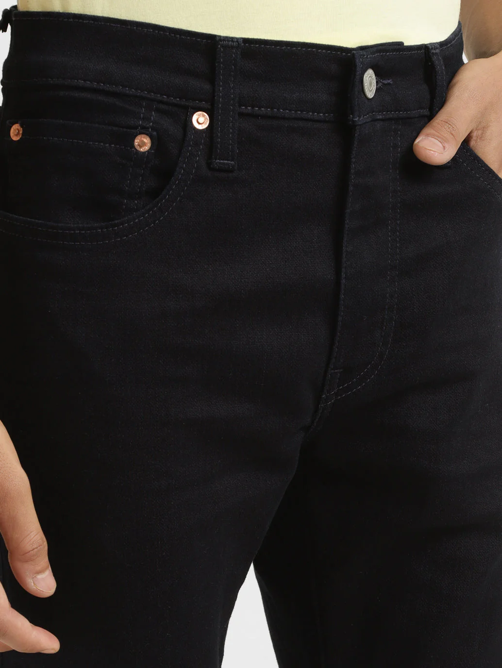 Men's 512 Blue Slim Tapered Fit Mid Rise Jeans - Image 7