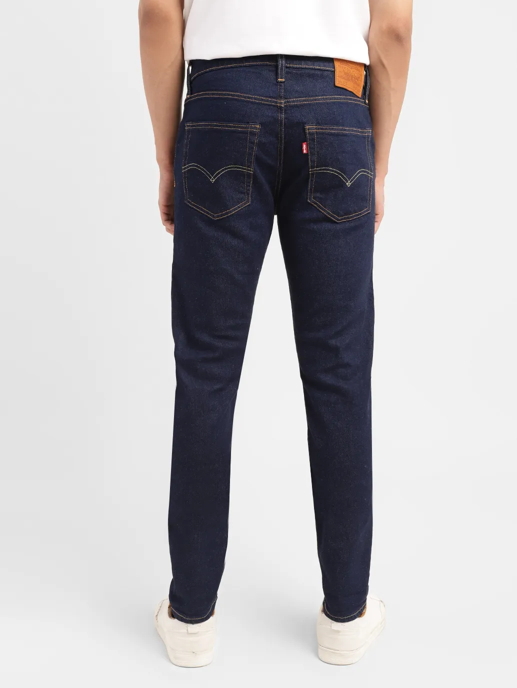 Men's 512 Blue Slim Tapered Fit Mid Rise Jeans - Image 3