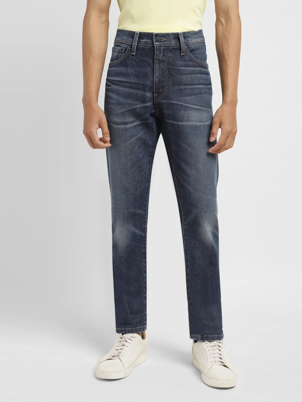 Men's 512 Blue Slim Tapered Fit Mid Rise Jeans - Image 2