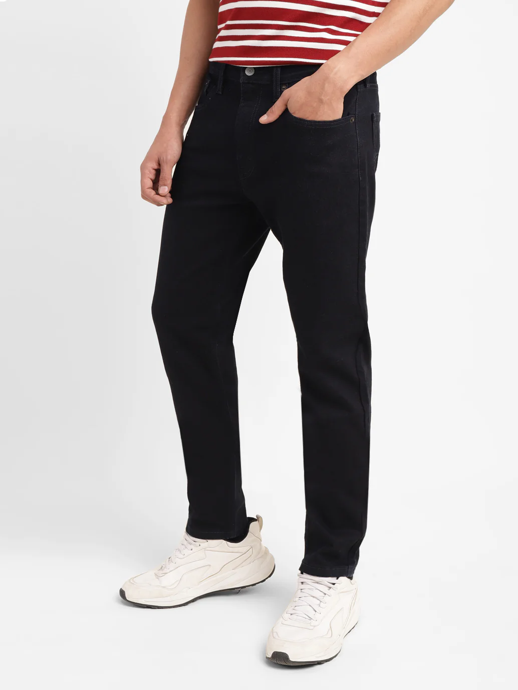 Men's 512 Indigo Slim Tapered Fit Mid Rise Jeans - Image 5