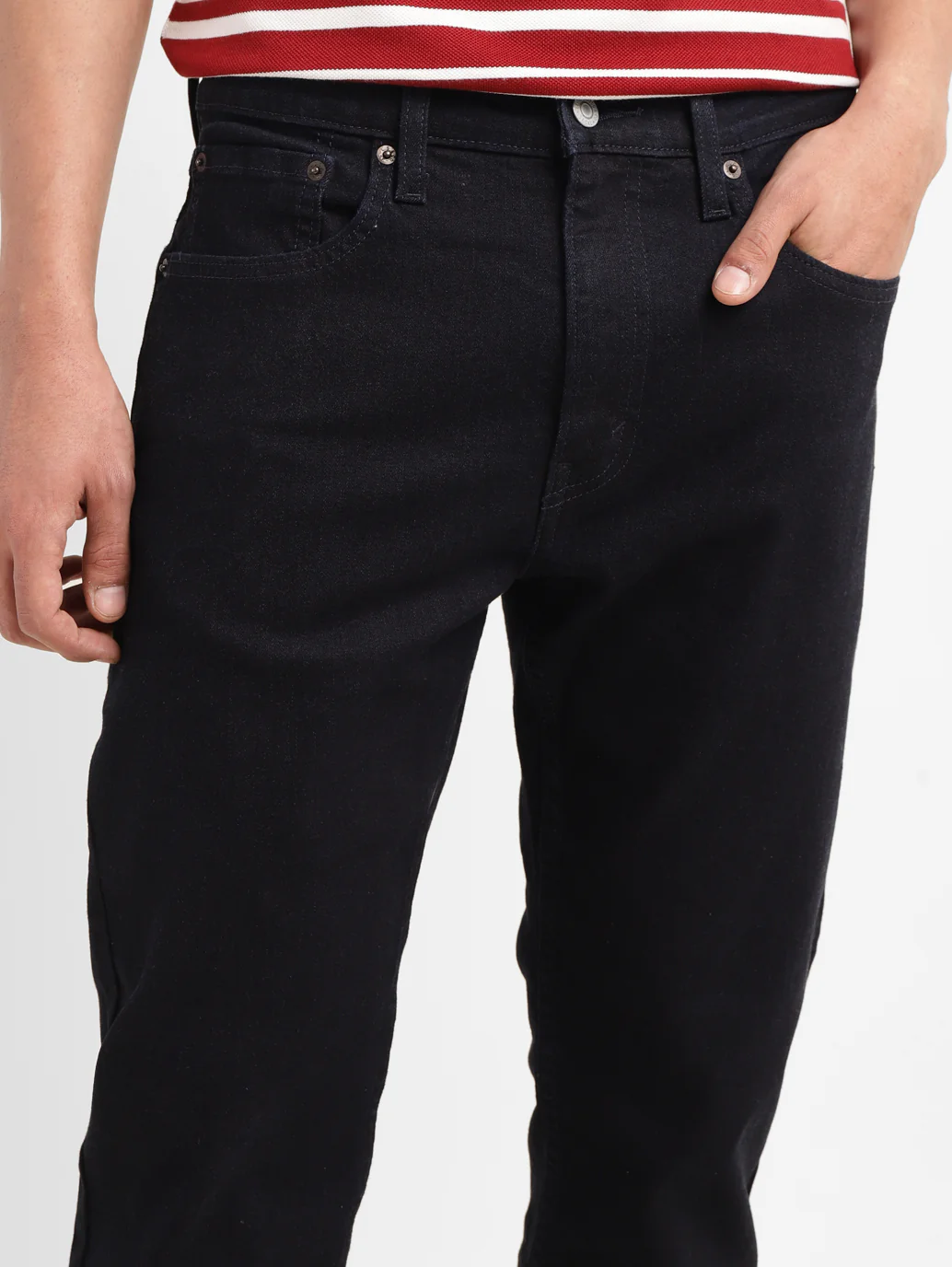 Men's 512 Indigo Slim Tapered Fit Mid Rise Jeans - Image 6
