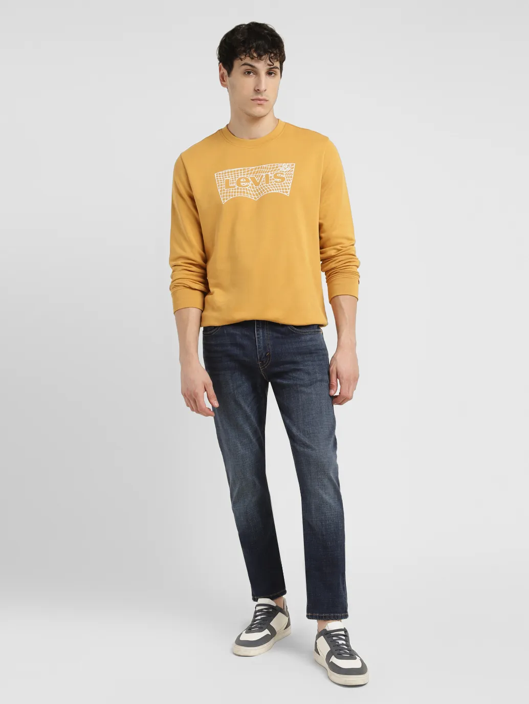 Men's 512 Blue Slim Tapered Fit Mid Rise Jeans - Image 8