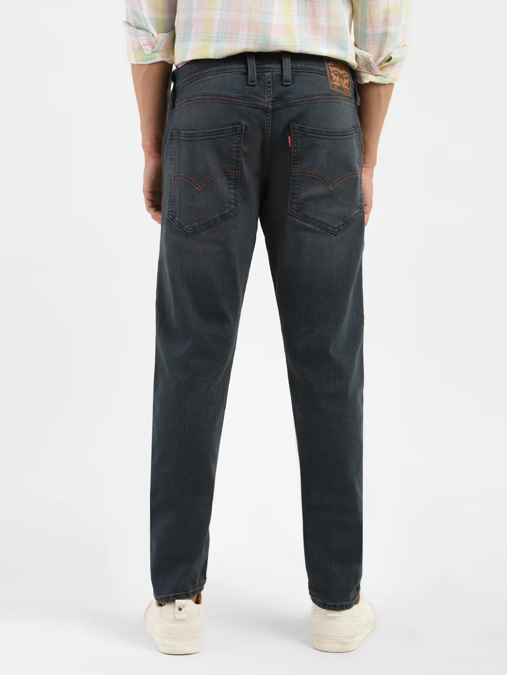 Men's 512 Blue Slim Tapered Fit Mid Rise Jeans - Image 3