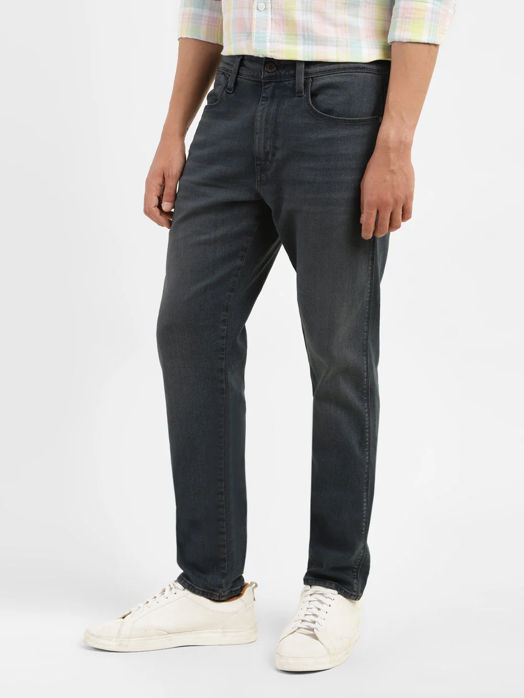 Men's 512 Blue Slim Tapered Fit Mid Rise Jeans - Image 5