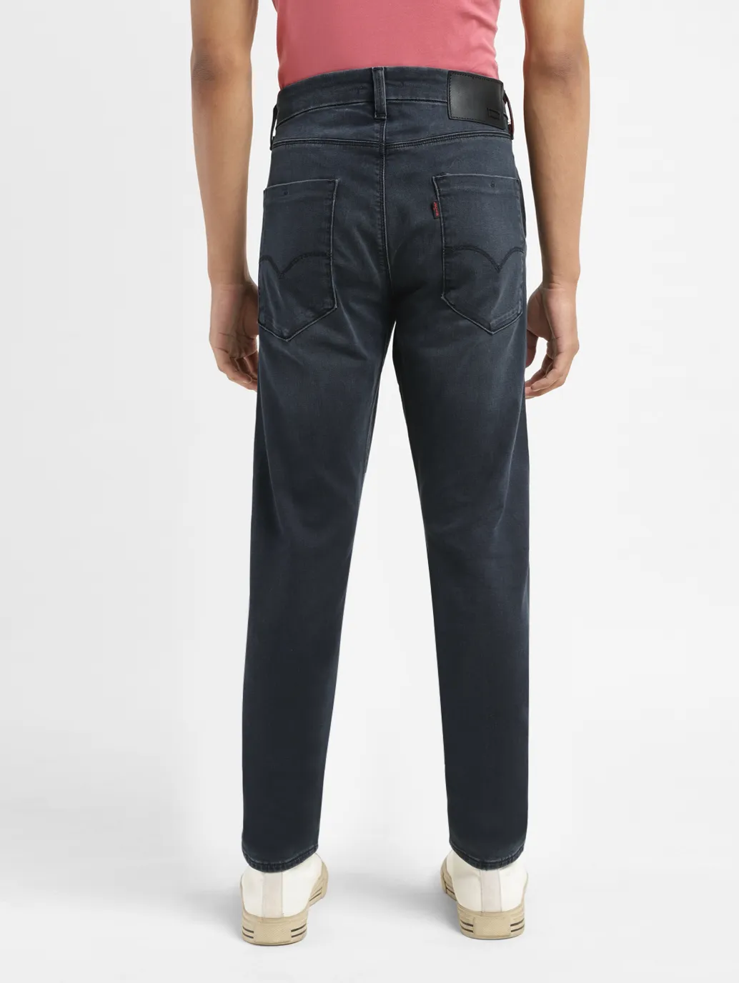 Men's Redloop 512 Blue Slim Tapered Fit Mid Rise Jeans - Image 3