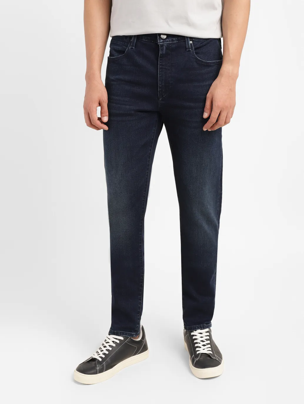 Men's Redloop 512 Blue Slim Tapered Fit Mid Rise Jeans - Image 2