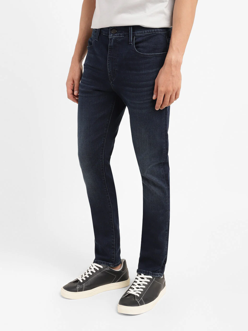 Men's Redloop 512 Blue Slim Tapered Fit Mid Rise Jeans - Image 6