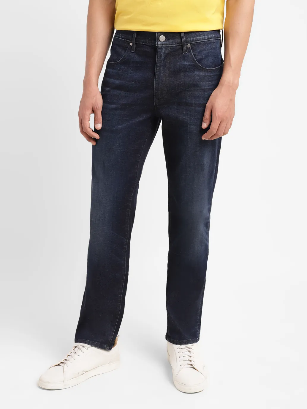 Men's Redloop 512 Blue Slim Tapered Fit Mid Rise Jeans - Image 2
