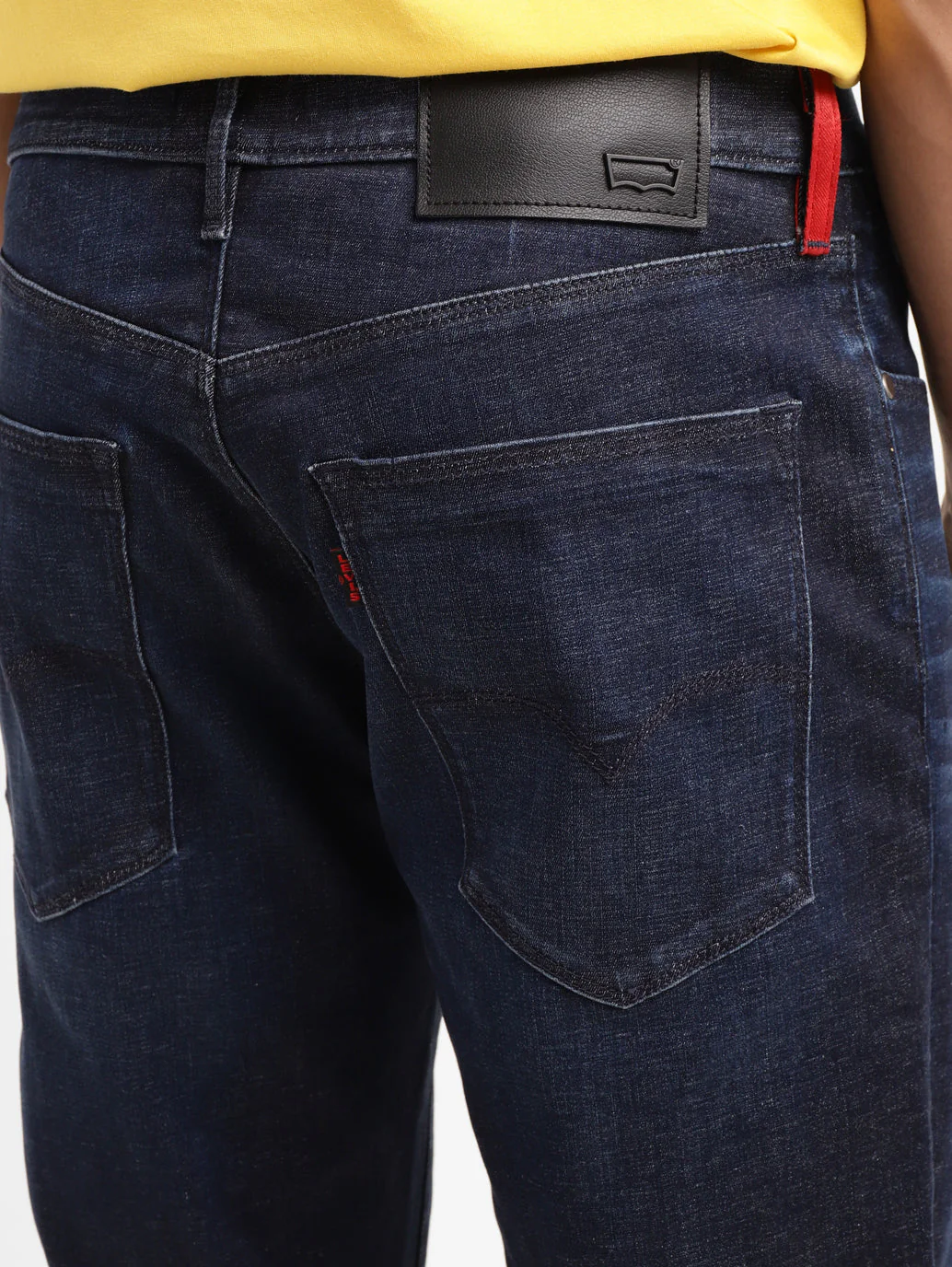 Men's Redloop 512 Blue Slim Tapered Fit Mid Rise Jeans - Image 6