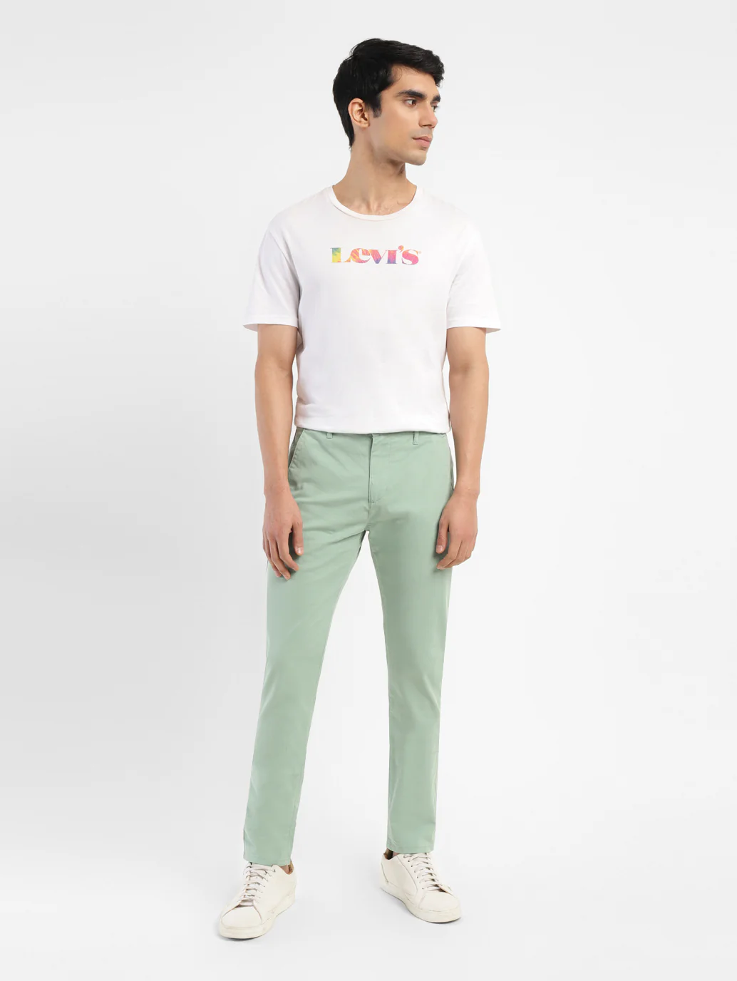 Men's 512 Green Slim Tapered Fit Chinos - Image 10