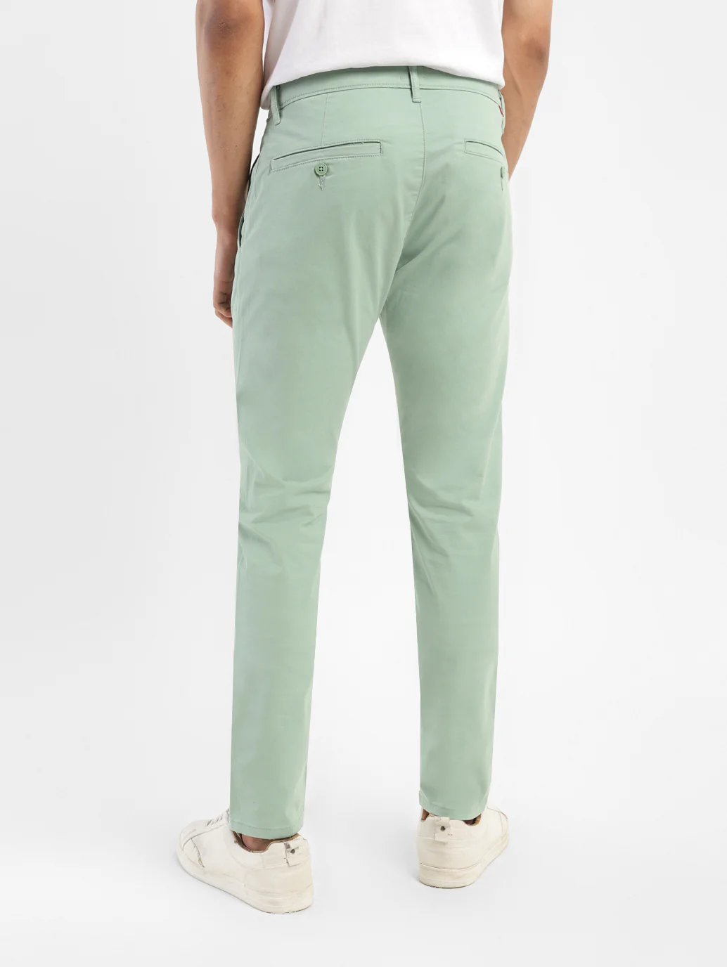Men's 512 Green Slim Tapered Fit Chinos - Image 3