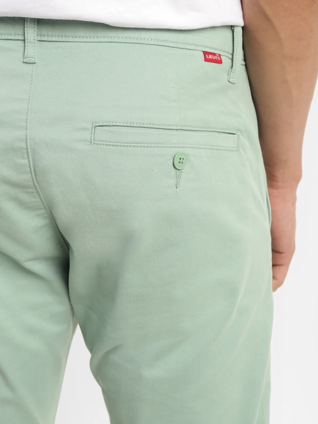 Men's 512 Green Slim Tapered Fit Chinos - Image 8