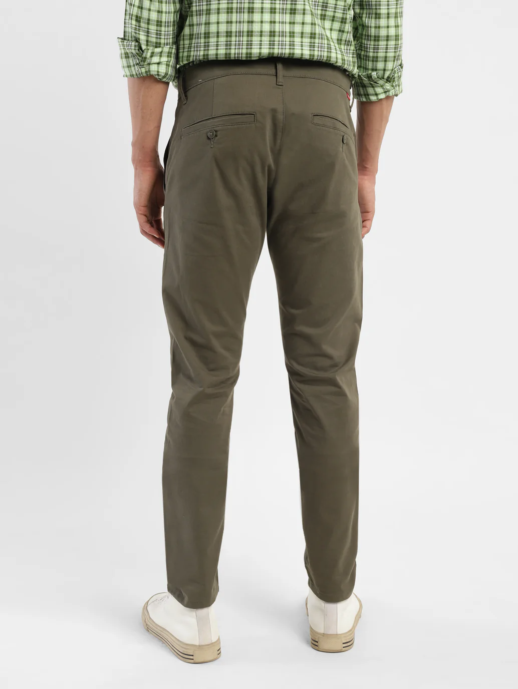 Men's 512 Green Slim Tapered Fit Chinos - Image 3