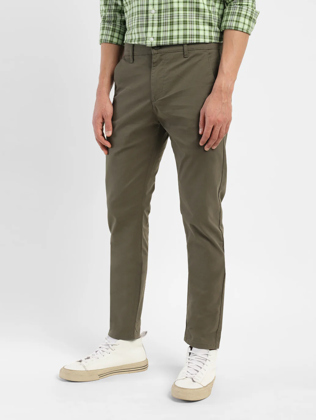 Men's 512 Green Slim Tapered Fit Chinos - Image 5
