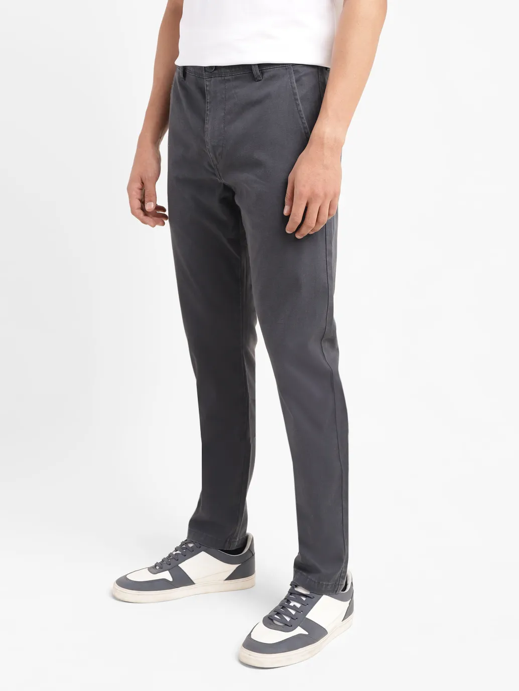 Men's 512 Grey Slim Tapered Fit chinos - Image 5