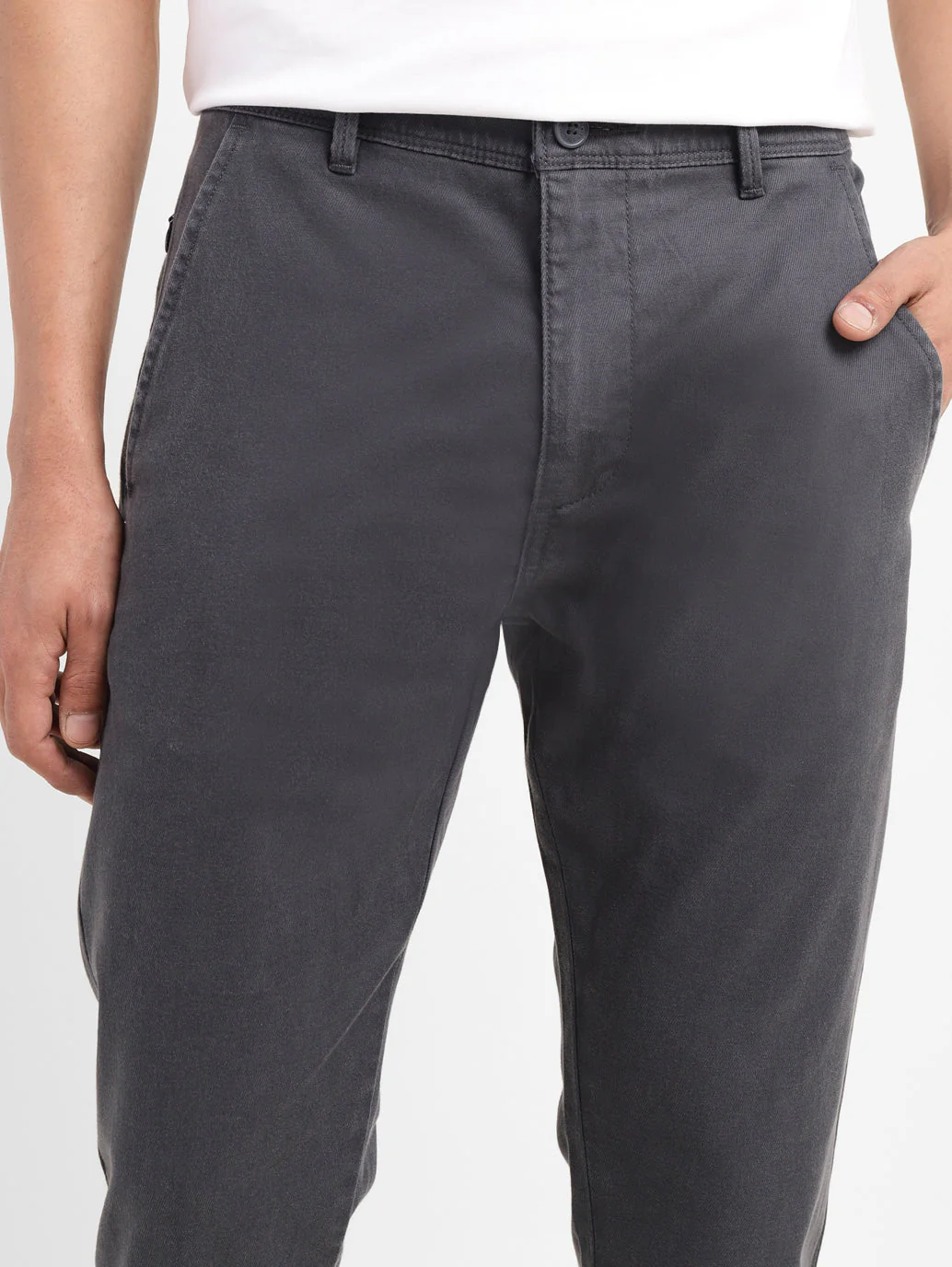 Men's 512 Grey Slim Tapered Fit chinos - Image 7