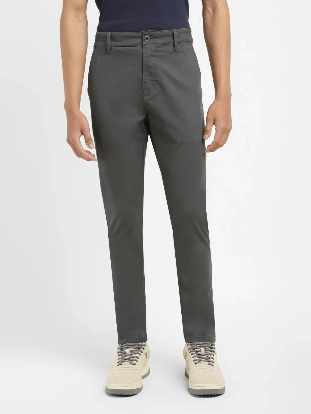 Men's 512 Grey Slim Tapered Fit Chinos - Image 3