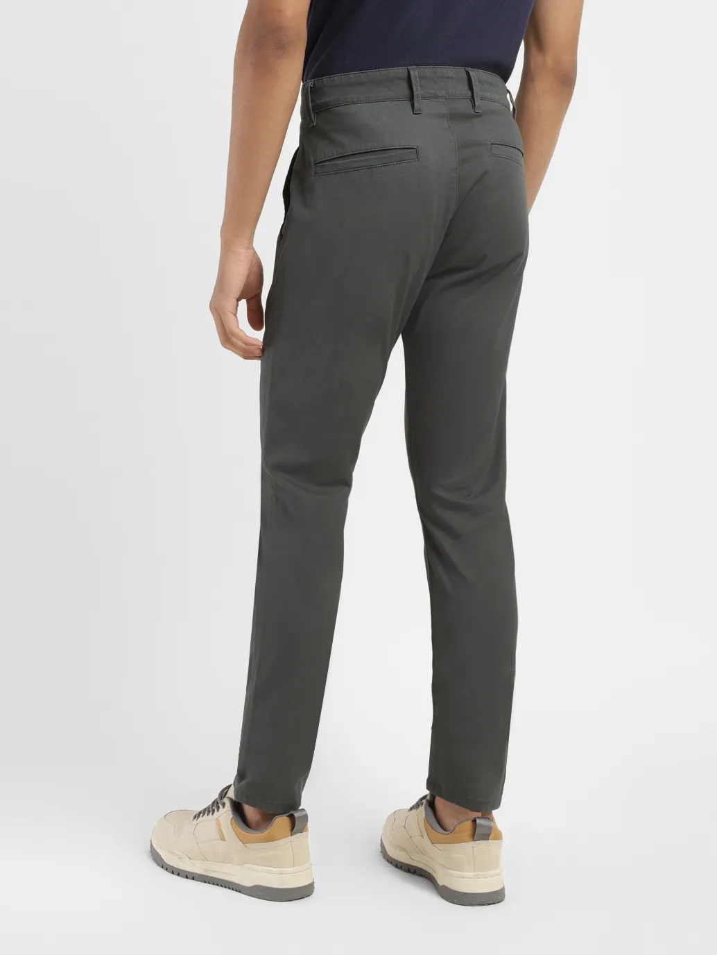 Men's 512 Grey Slim Tapered Fit Chinos - Image 5