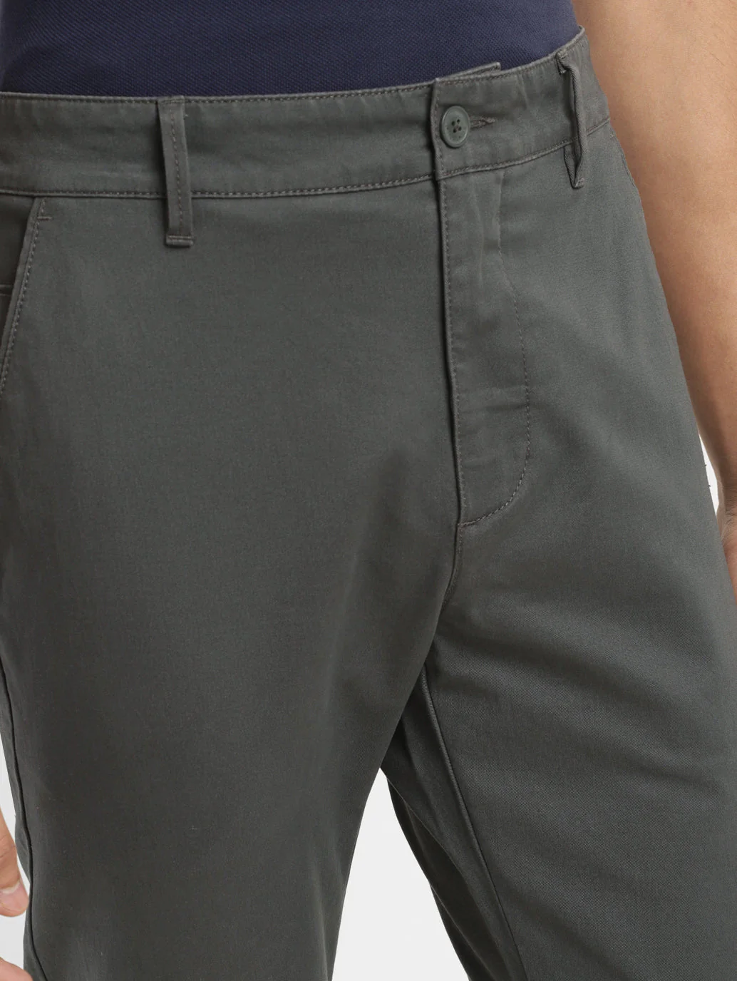 Men's 512 Grey Slim Tapered Fit Chinos - Image 6