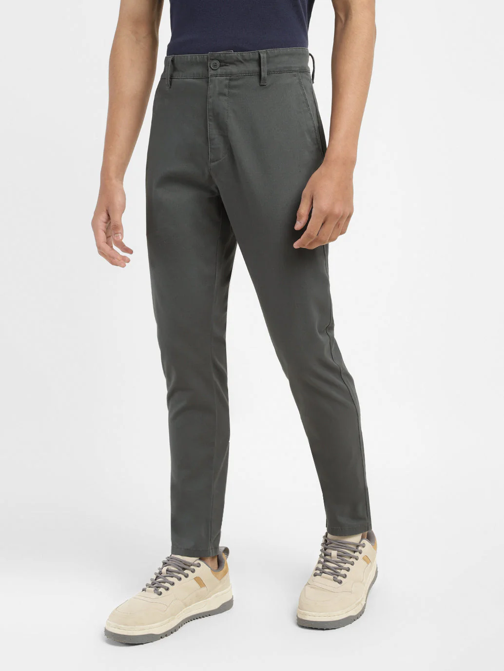 Men's 512 Grey Slim Tapered Fit Chinos - Image 7