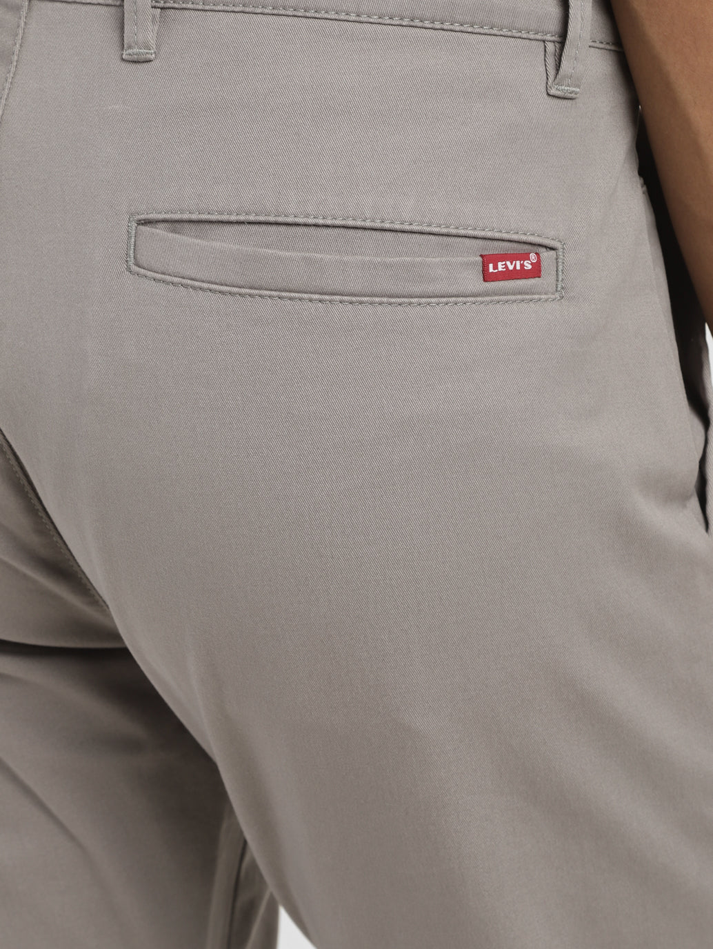 Men's 512 Grey Slim Tapered Fit Chinos - Image 6