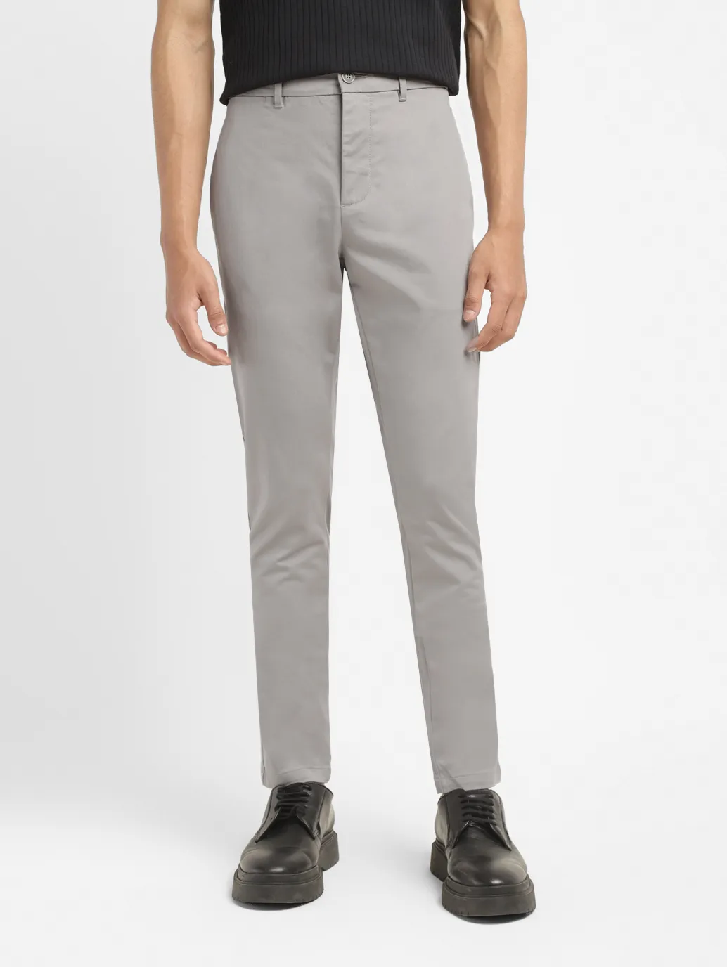 Men's 512 Grey Slim Tapered Fit Chinos - Image 2