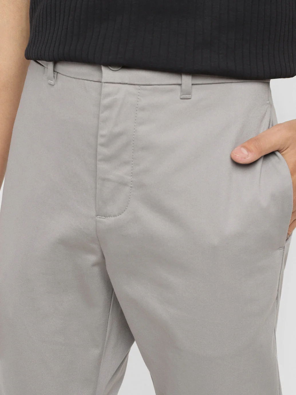 Men's 512 Grey Slim Tapered Fit Chinos - Image 5