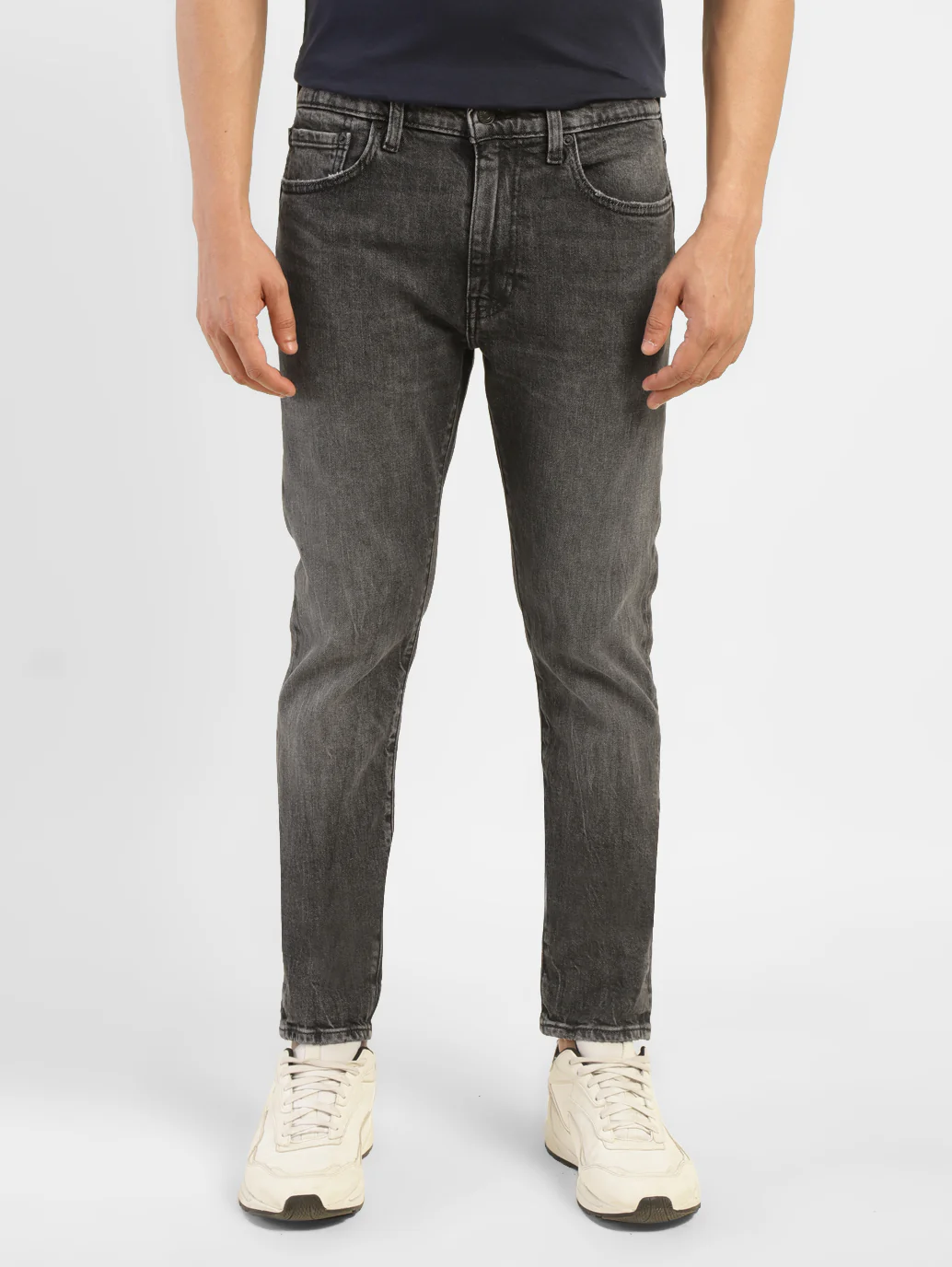 Men's 512 Grey Slim Tapered Fit Mid Rise Jeans