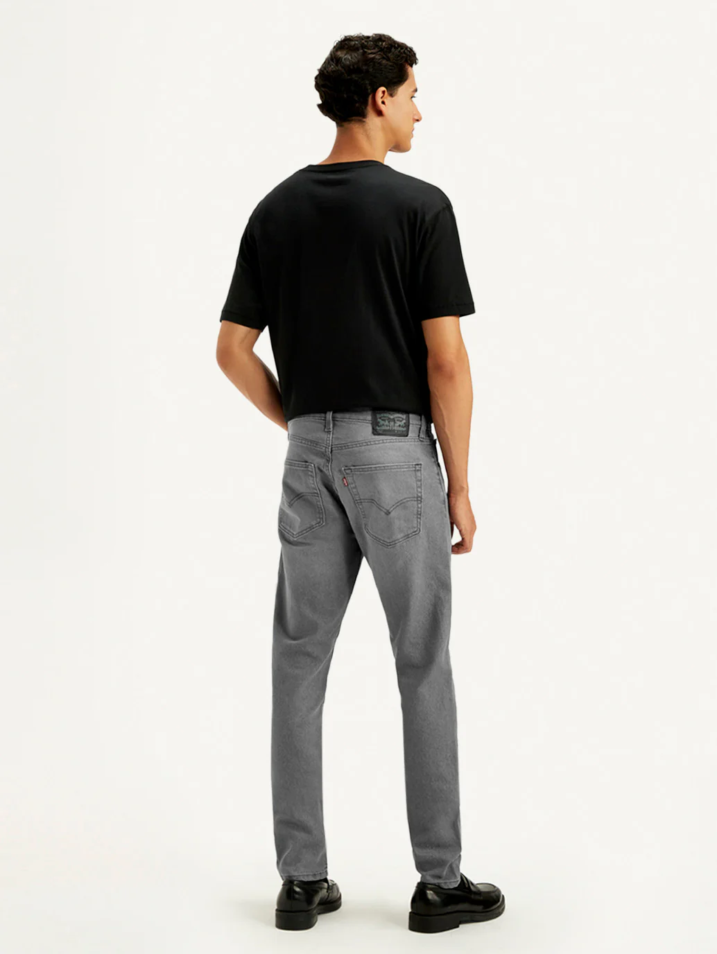 Men's 512 Grey Slim Tapered Fit Mid Rise Jeans - Image 2