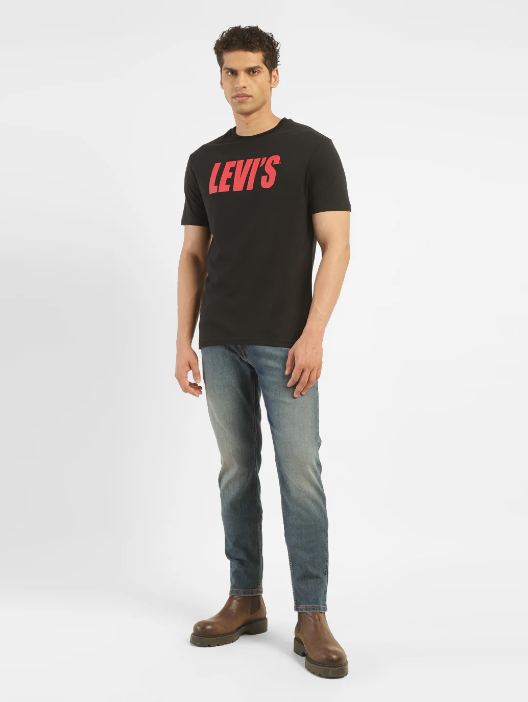 Men's 512 Blue Slim Tapered Fit Mid Rise Jeans - Image 7