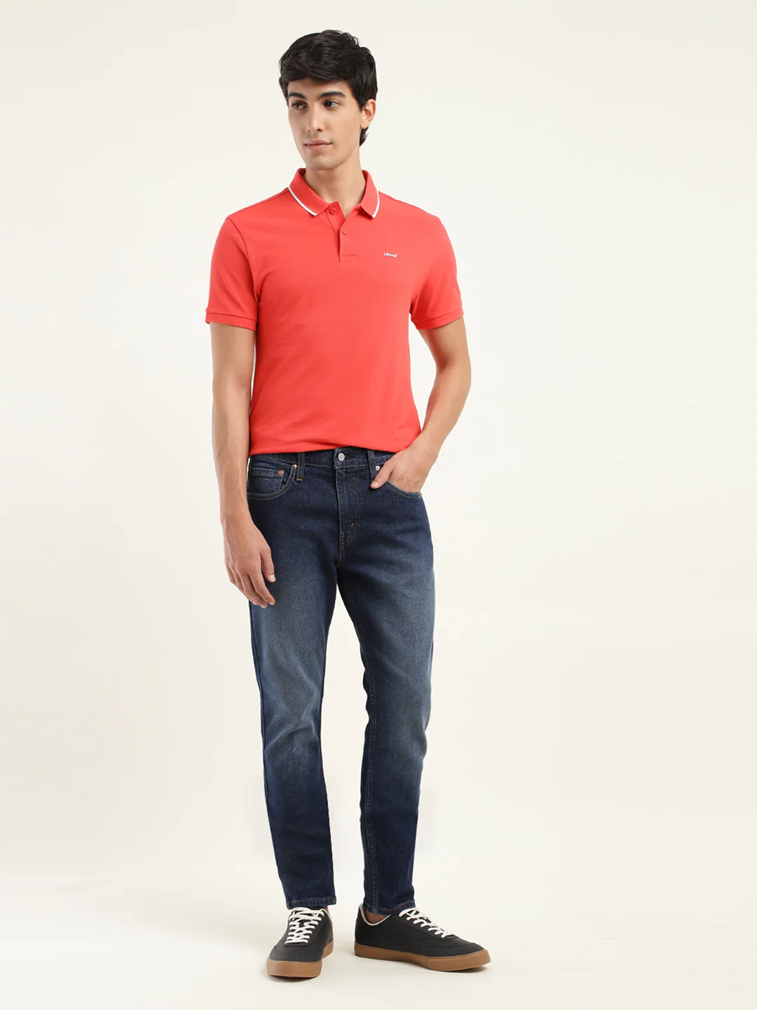 Men's 512 Blue Slim Tapered Fit Mid Rise Jeans - Image 2