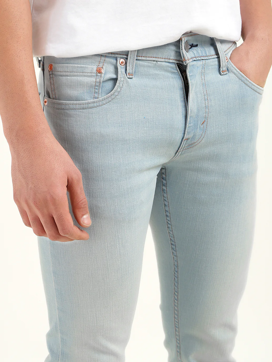 Men's 512 Blue Slim Tapered Fit Mid Rise Jeans - Image 3