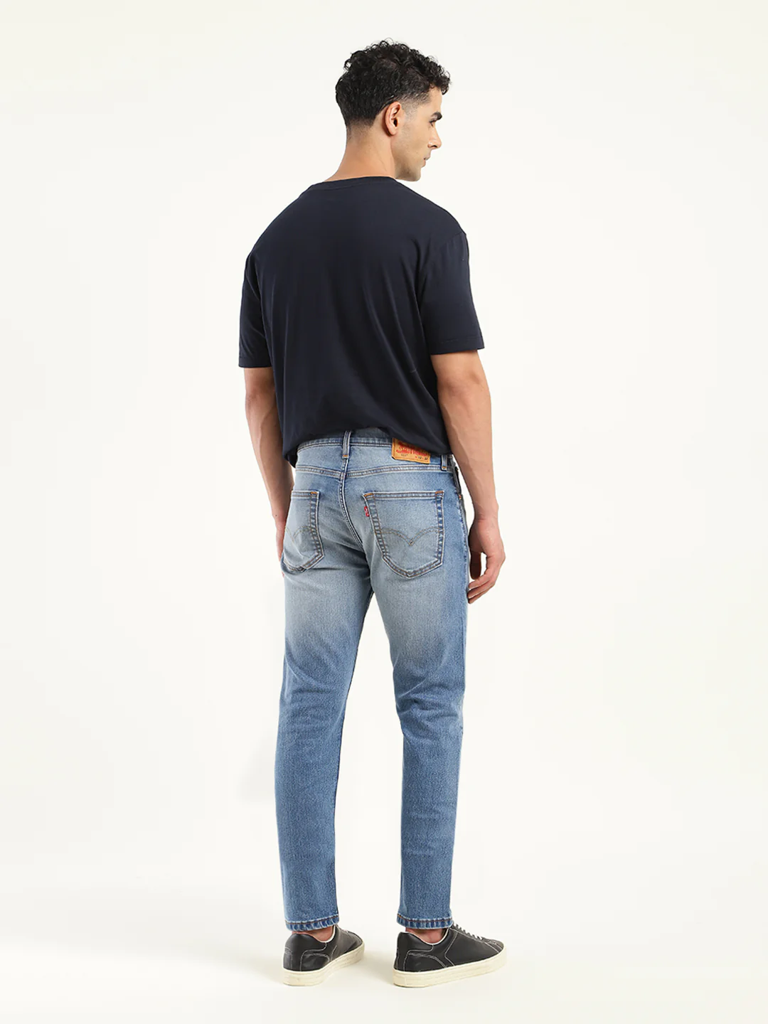 Men's 512 Blue Slim Tapered Fit Mid Rise Jeans - Image 2