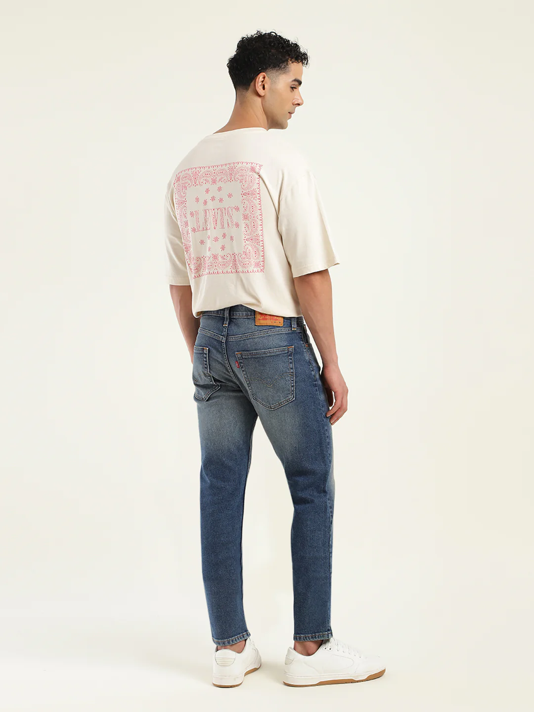 Men's 512 Blue Slim Tapered Fit Mid Rise Jeans - Image 2