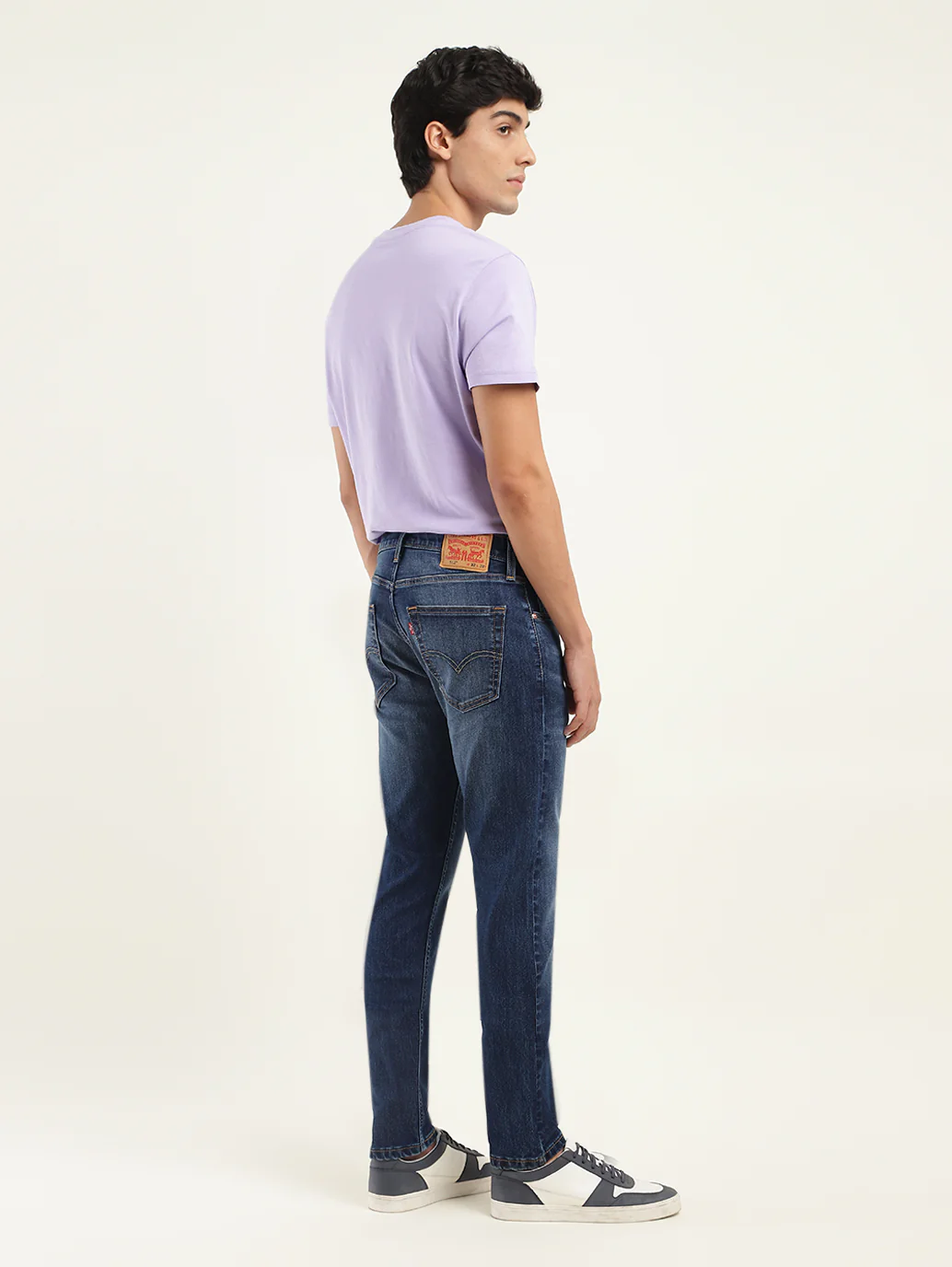 Men's 512 Blue Slim Tapered Fit Mid Rise Jeans - Image 2