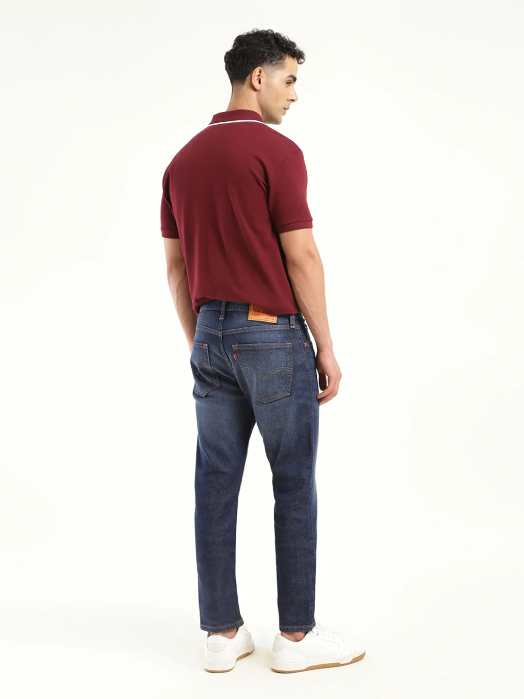 Men's 512 Blue Slim Tapered Fit Mid Rise Jeans - Image 2