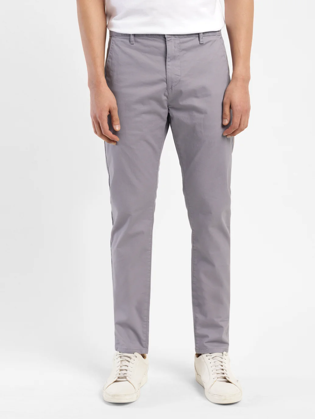Men's 512 Grey Slim Tapered Fit Chinos - Image 2