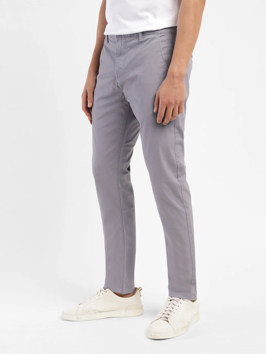 Men's 512 Grey Slim Tapered Fit Chinos - Image 5