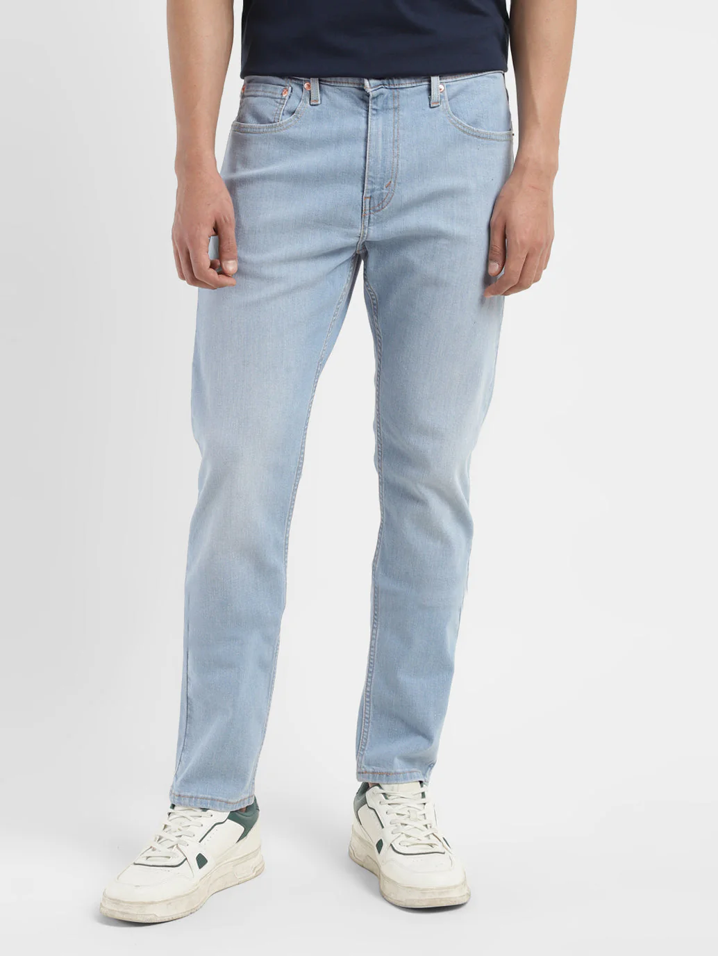 Men's 512 Blue Slim Tapered Fit Mid Rise Jeans - Image 3