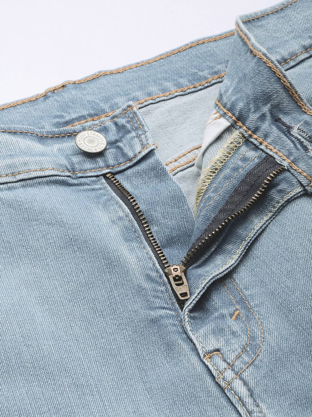 Men's 512 Blue Slim Tapered Fit Mid Rise Jeans - Image 5