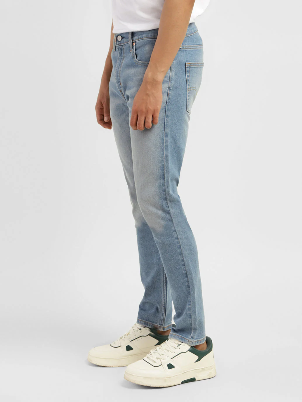 Men's 512 Blue Slim Tapered Fit Mid Rise Jeans - Image 5