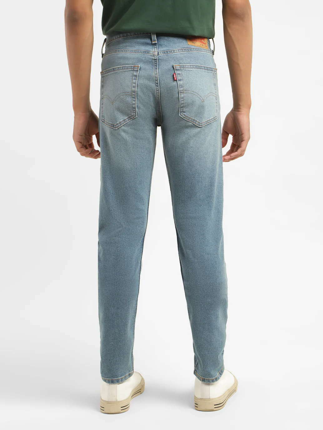 Men's 512 Blue Slim Tapered Fit Mid Rise Jeans - Image 2