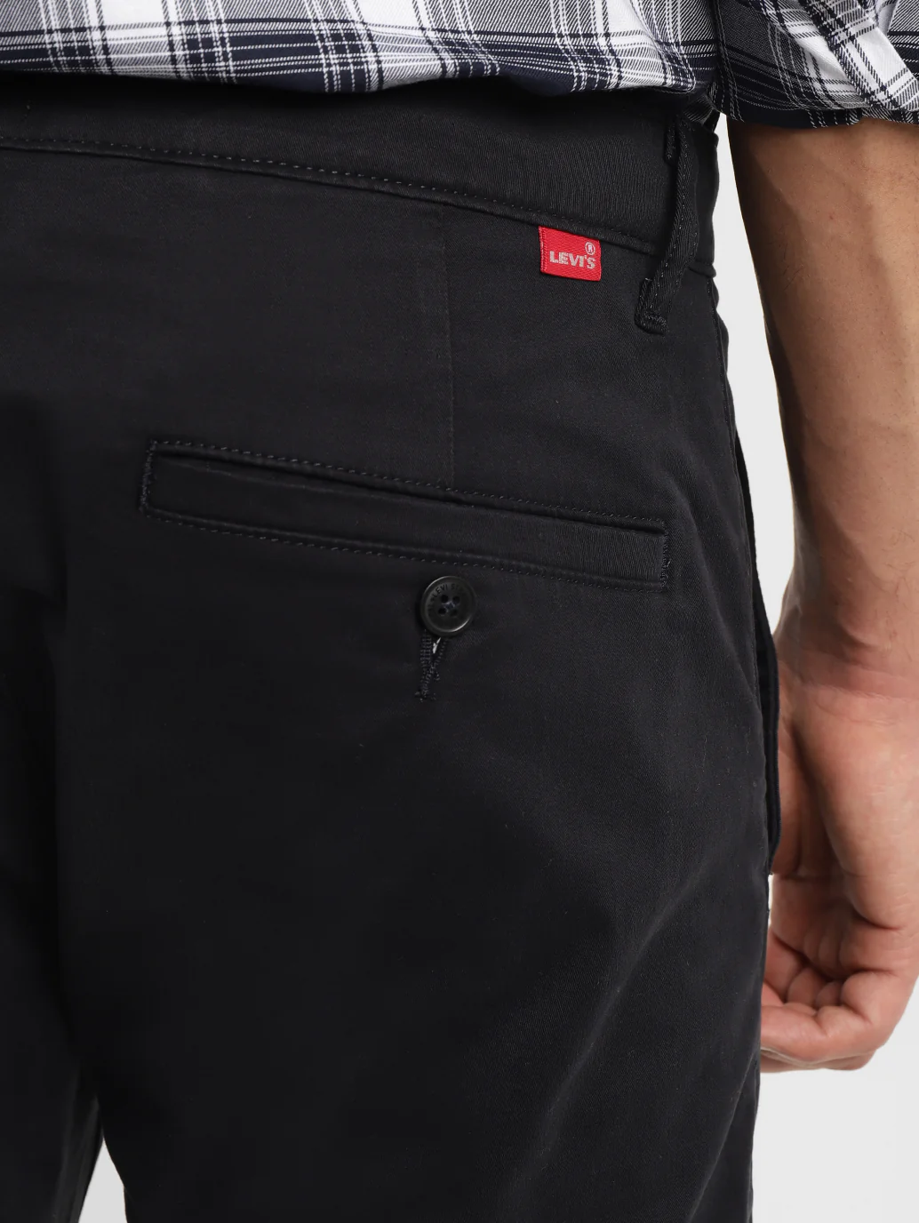 Men's 512 Black Slim Tapered Fit Chinos - Image 5
