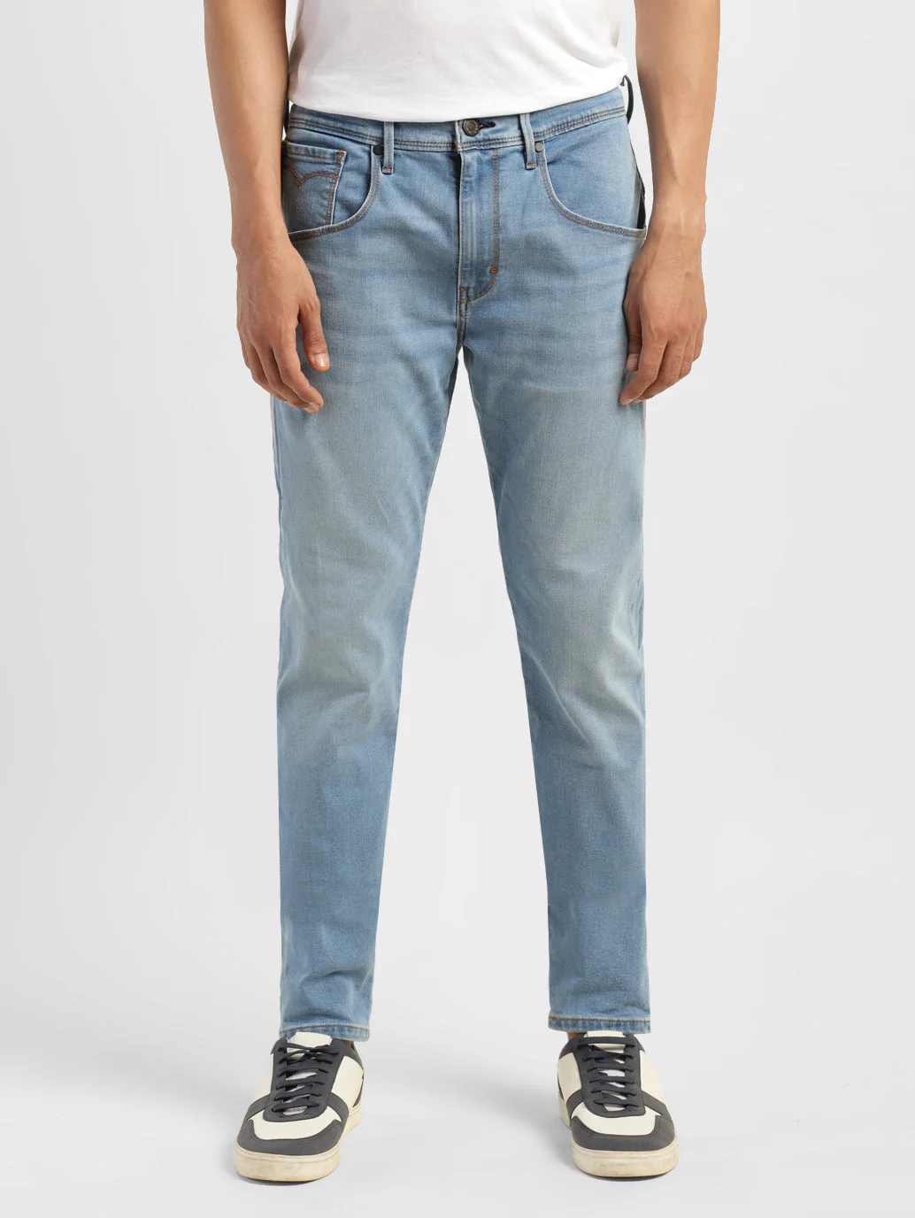 Men's 512 Blue Slim Tapered Fit Mid Rise Jeans - Image 2