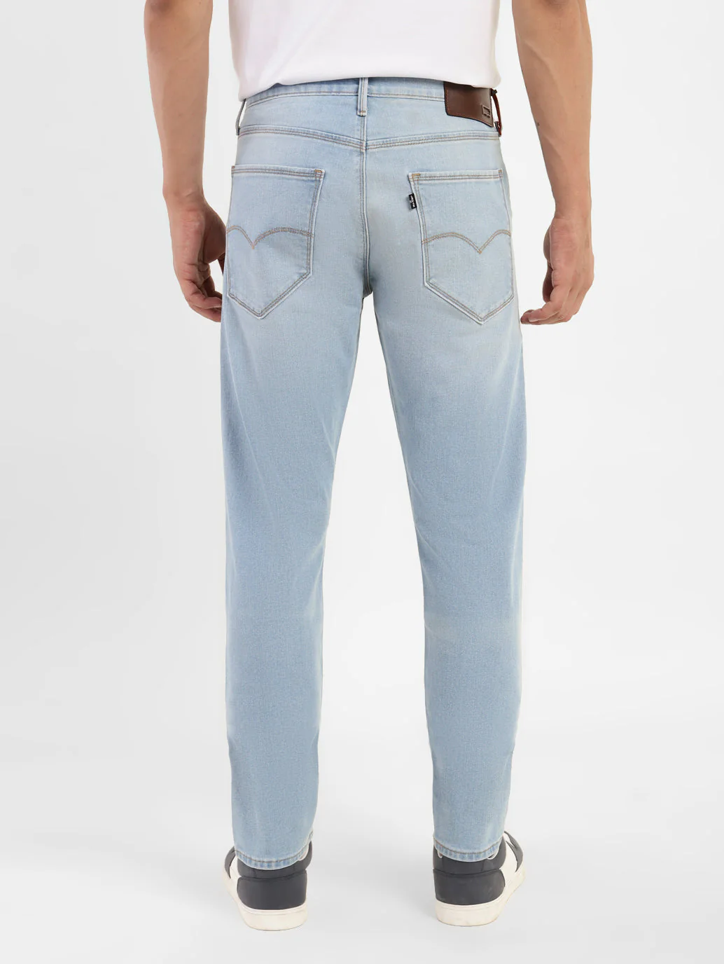 Men's Redloop 512 Blue Slim Tapered Fit Mid Rise Jeans - Image 3