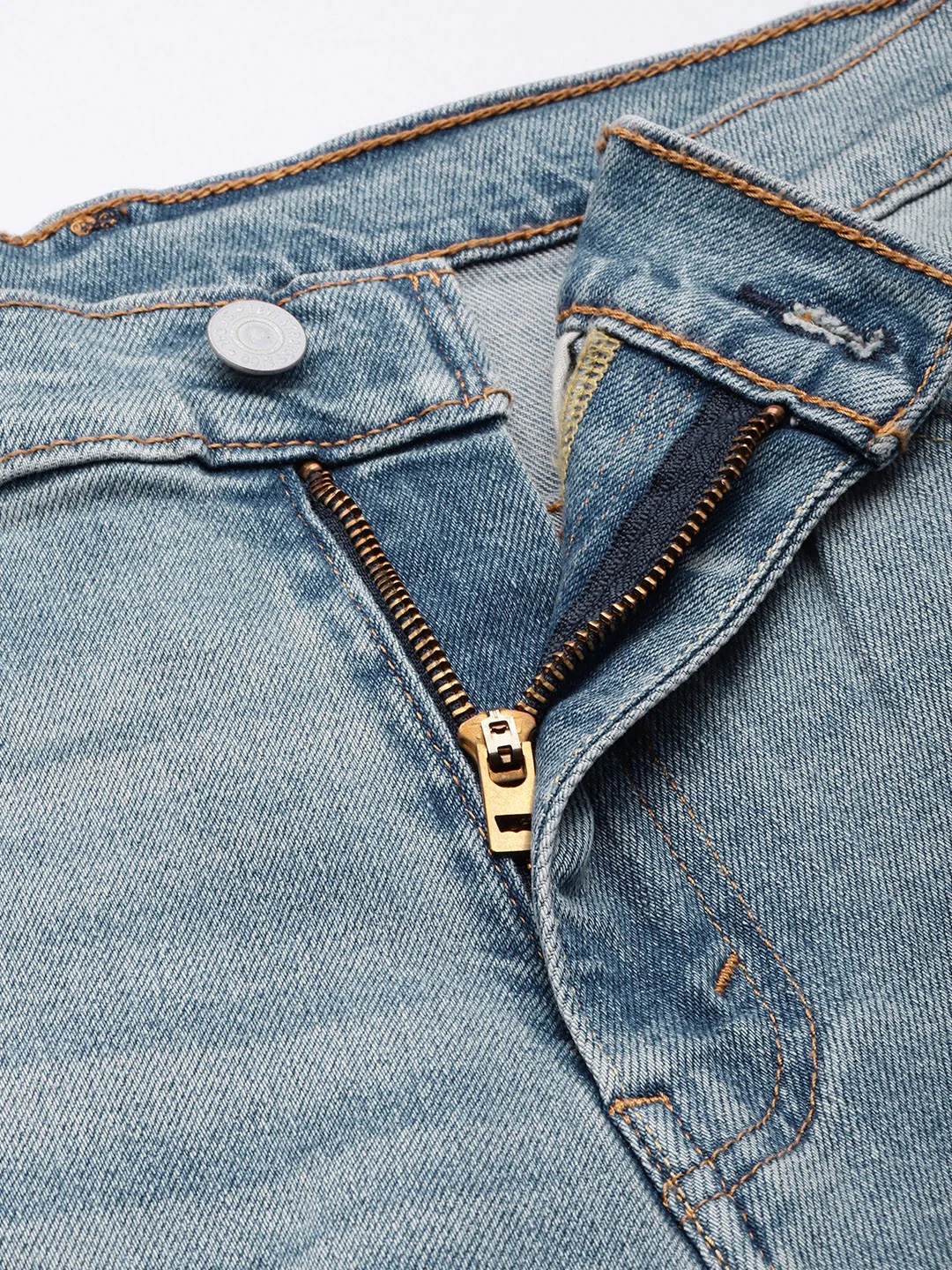 Men's 512 Blue Slim Tapered Fit Mid Rise Jeans - Image 6