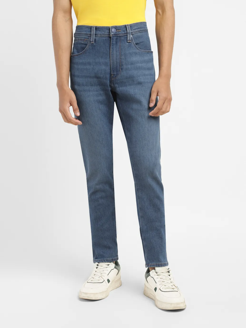 Men's 512 Blue Slim Tapered Fit Mid Rise Jeans - Image 2